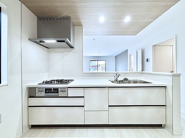 【キッチン】お料理を効率的に、楽しく！システムキッチン  