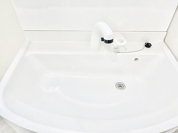 【その他設備(ハンドシャワー水栓)】ハンドシャワー付き!使いやすい洗面台。