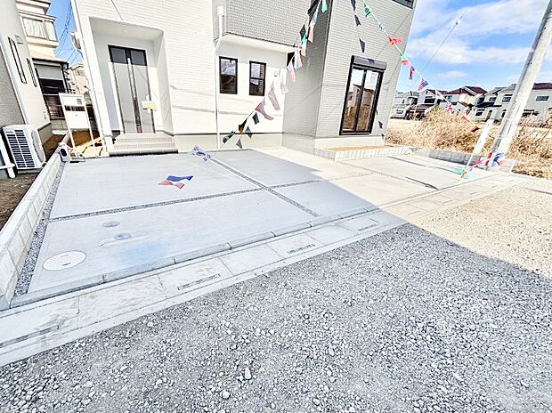 【駐車場】生活に欠かせない駐車スペース。