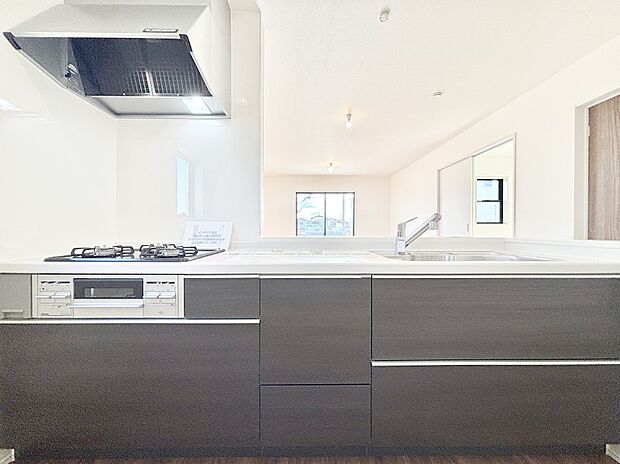 【キッチン】お料理を効率的に、楽しく！システムキッチン  