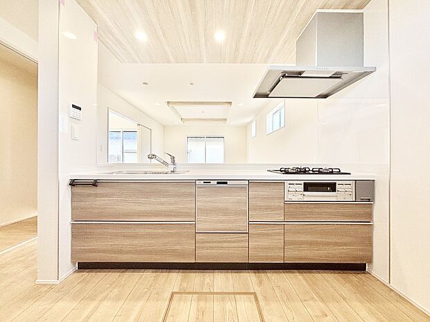 【キッチン】お料理を効率的に、楽しく！システムキッチン