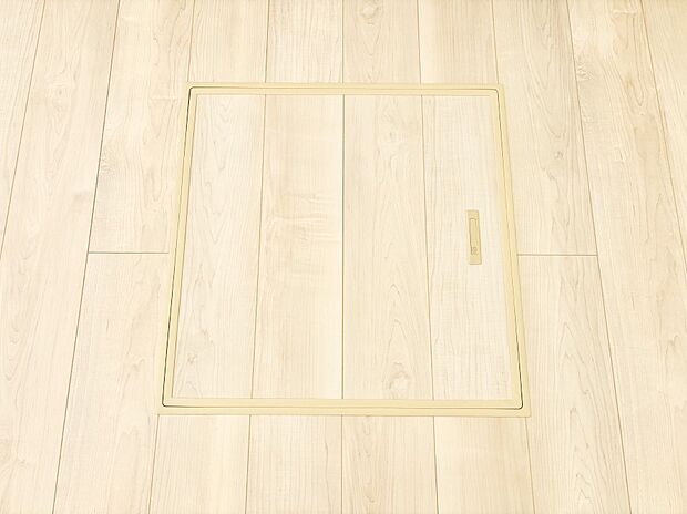 【その他設備(床下収納)】床下収納付き！日用品・非常用品の収納にも大活躍。