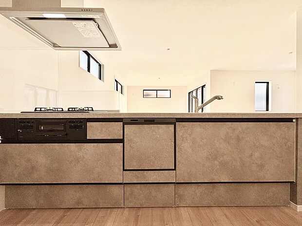 【キッチン】お料理を効率的に、楽しく！システムキッチン  