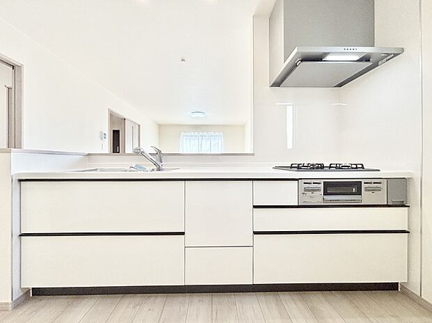 【キッチン】お料理を効率的に、楽しく！システムキッチン  