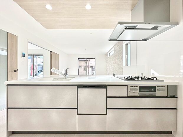 【キッチン】お料理を効率的に、楽しく！システムキッチン  