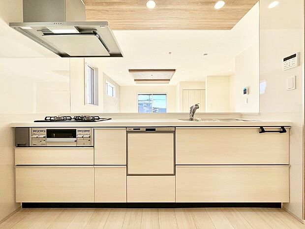 【キッチン】お料理を効率的に、楽しく！システムキッチン  