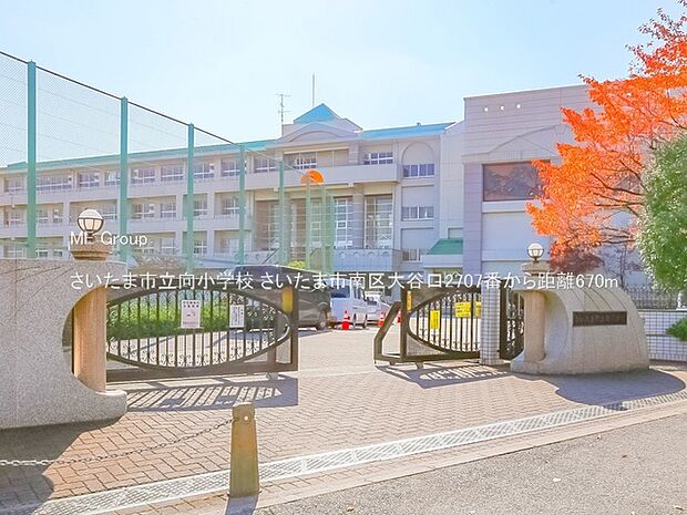 さいたま市立向小学校（約670m・徒歩9分）