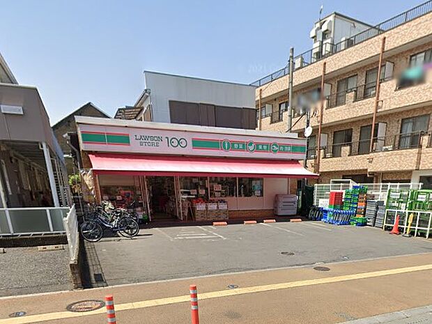 ローソンストア100 志木本町店（約350m・徒歩5分）