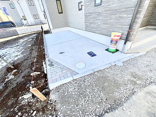 【駐車場】生活に欠かせない駐車スペース。