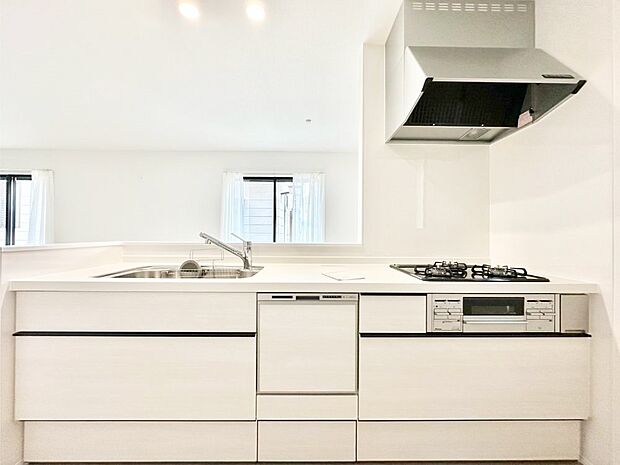 【キッチン】お料理を効率的に、楽しく!システムキッチン