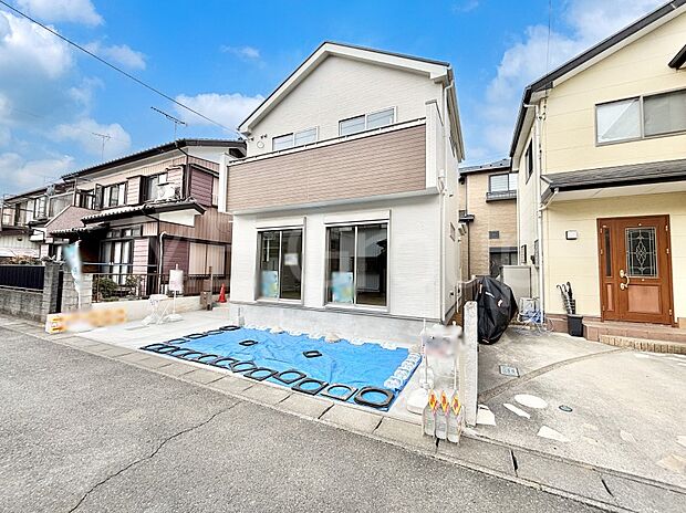 【前面道路含む現地写真】堂々完成！！ ここから始まる新生活を応援いたします！ 