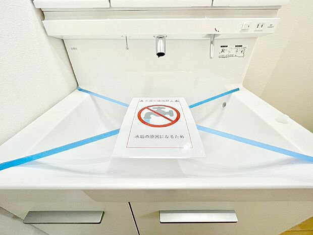 【その他設備(ハンドシャワー水栓)】ハンドシャワー付き！使いやすい洗面台。