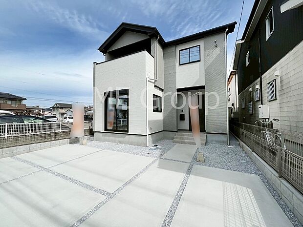 【現地外観写真】4LDK+WIC付きプラン!快適でゆとりある生活を楽しめます。