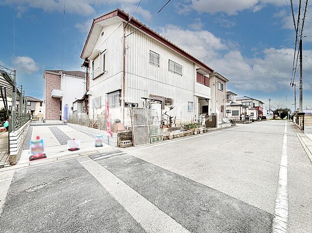 【前面道路含む現地写真】ここから始まる新生活を応援いたします