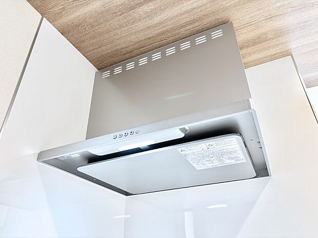 【その他設備(レンジフード)】基本的なお手入れはフィルターのみ!お手入れのしやすさも魅力です。