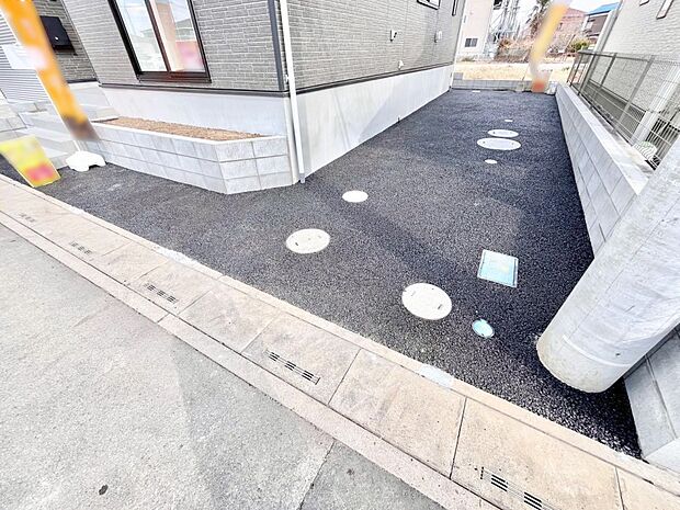 【駐車場】生活に欠かせない駐車スペース。　