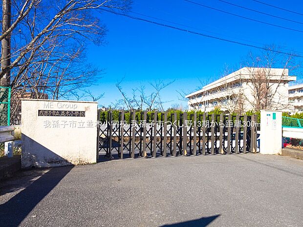 我孫子市立並木小学校（約300m）