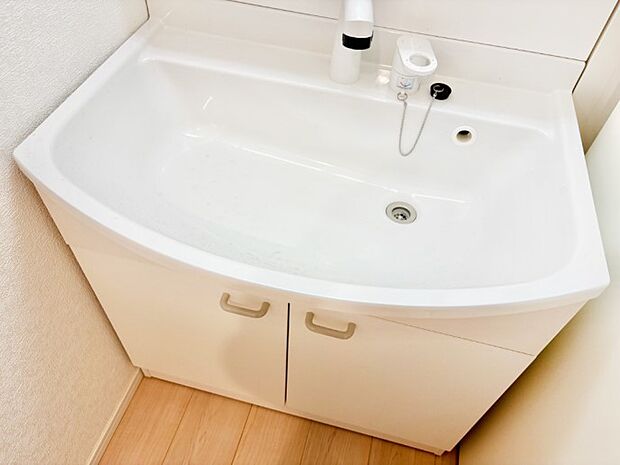 【その他設備(ハンドシャワー水栓)】ハンドシャワー付き！使いやすい洗面台。