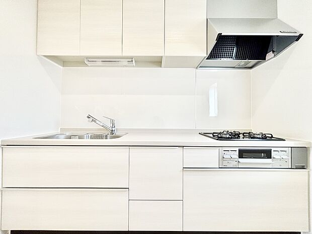 【キッチン】お料理を効率的に、楽しく!システムキッチン