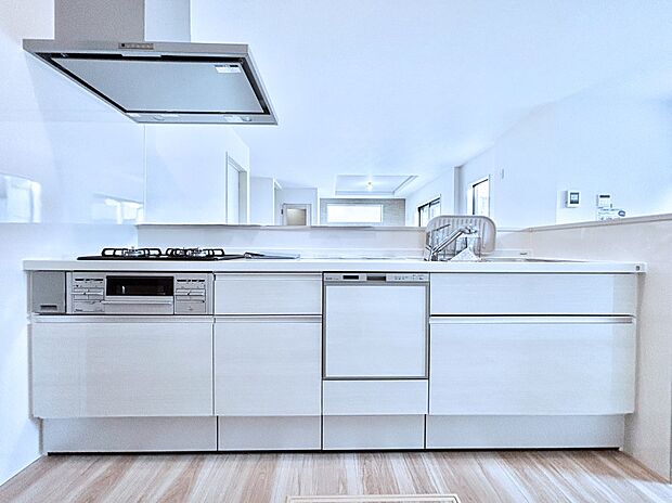 【キッチン】お料理を効率的に、楽しく！システムキッチン  