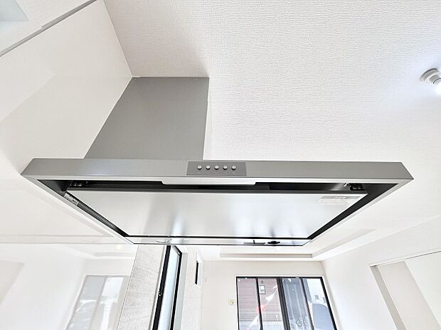 【その他設備(レンジフード)】基本的なお手入れはフィルターのみ!お手入れのしやすさも魅力です。
