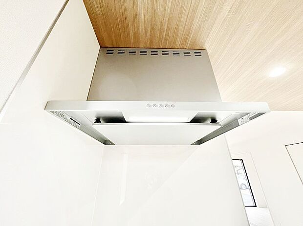 【その他設備(レンジフード)】基本的なお手入れはフィルターのみ！お手入れのしやすさも魅力です。