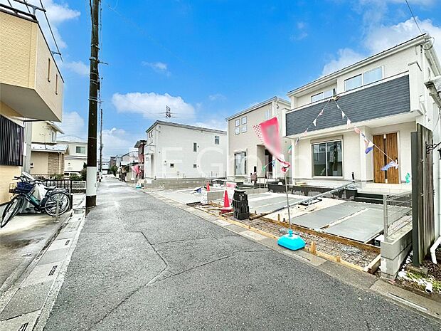 【前面道路含む現地写真】ここから始まる新生活を応援いたします
