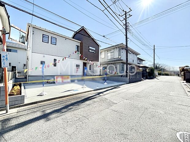 【前面道路含む現地写真】ここから始まる新生活を応援いたします