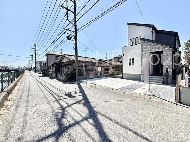 【前面道路含む現地写真】ここから始まる新生活を応援いたします