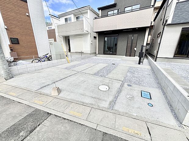 【駐車場】ゆとりのカースペース