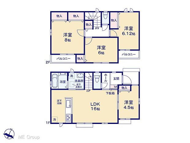 【4LDK】図面と異なる場合は現況を優先