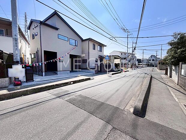 【前面道路含む現地写真】ここから始まる新生活を応援いたします