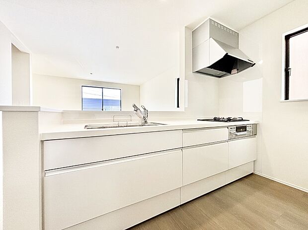 【キッチン】お料理を効率的に、楽しく!システムキッチン