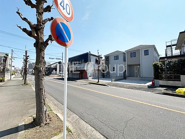 【前面道路含む現地写真】ここから始まる新生活を応援いたします