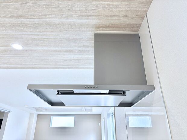 【その他設備(レンジフード)】基本的なお手入れはフィルターのみ！お手入れのしやすさも魅力です。