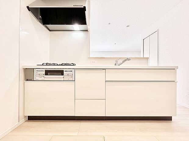 【キッチン】お料理を効率的に、楽しく！システムキッチン