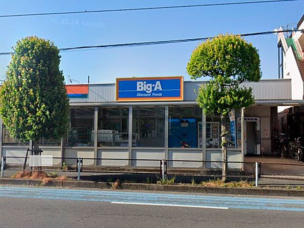 ビッグエー 東岩槻店(約500m・徒歩7分)
