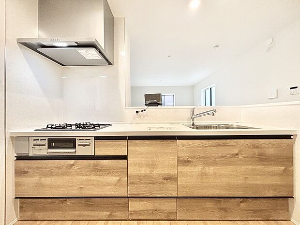 【キッチン】お料理を効率的に、楽しく！システムキッチン  