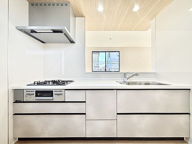 【キッチン】お料理を効率的に、楽しく！システムキッチン  