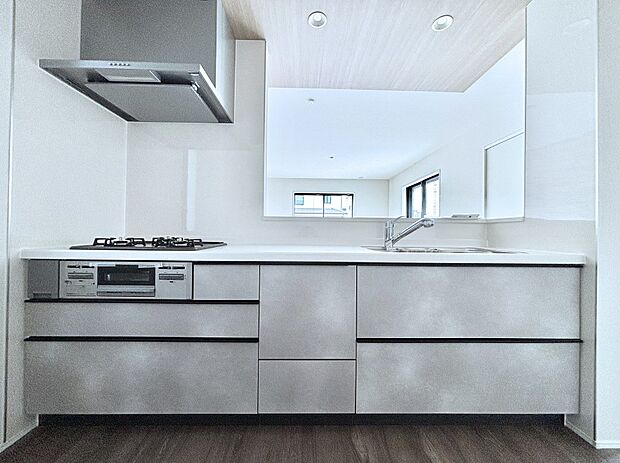 【キッチン】お料理を効率的に、楽しく!システムキッチン