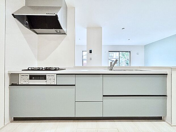 【キッチン】お料理を効率的に、楽しく！システムキッチン  