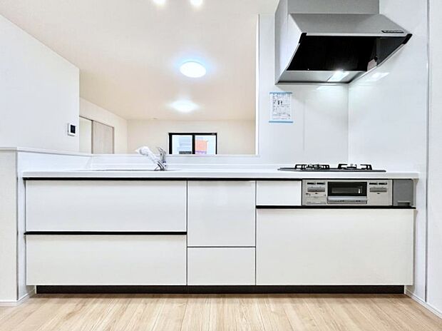 【キッチン】お料理を効率的に、楽しく!システムキッチン