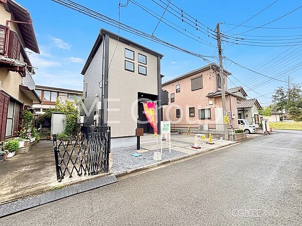 【前面道路含む現地写真】堂々完成!! ここから始まる新生活を応援いたします!