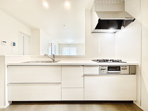 【キッチン】お料理を効率的に、楽しく！システムキッチン  