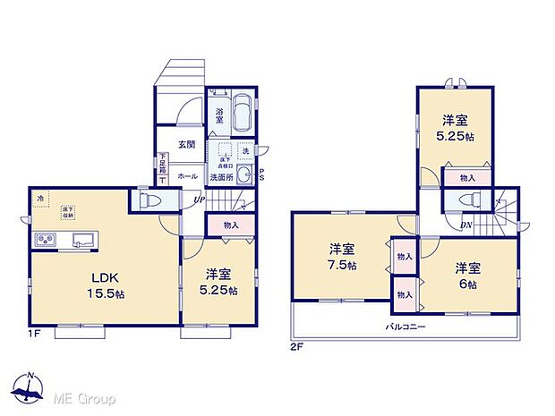 【4LDK】図面と異なる場合は現況を優先