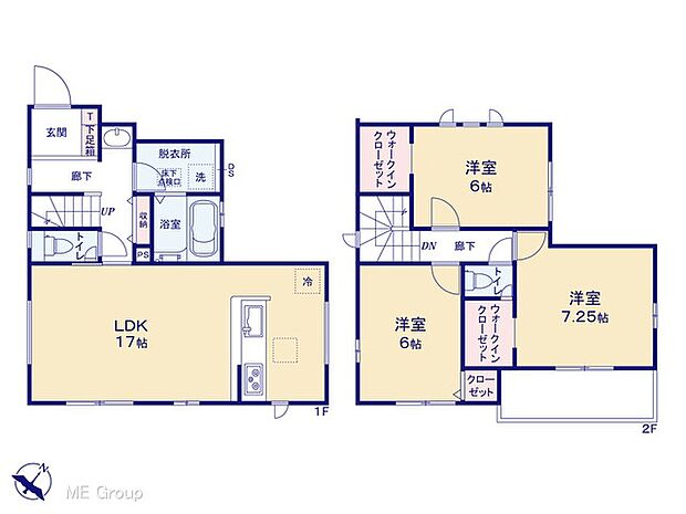 【3LDK】図面と異なる場合は現況を優先