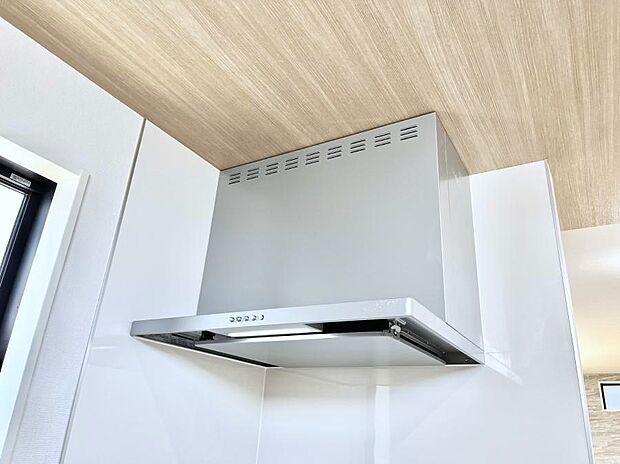 【その他設備(レンジフード)】基本的なお手入れはフィルターのみ!お手入れのしやすさも魅力です。