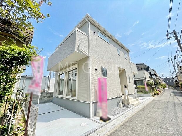 【前面道路含む現地写真】堂々完成!! ここから始まる新生活を応援いたします!