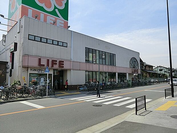 ライフ北越谷店(約1,100m)