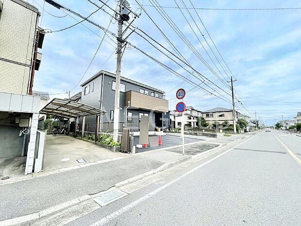 【前面道路含む現地写真】ここから始まる新生活を応援いたします